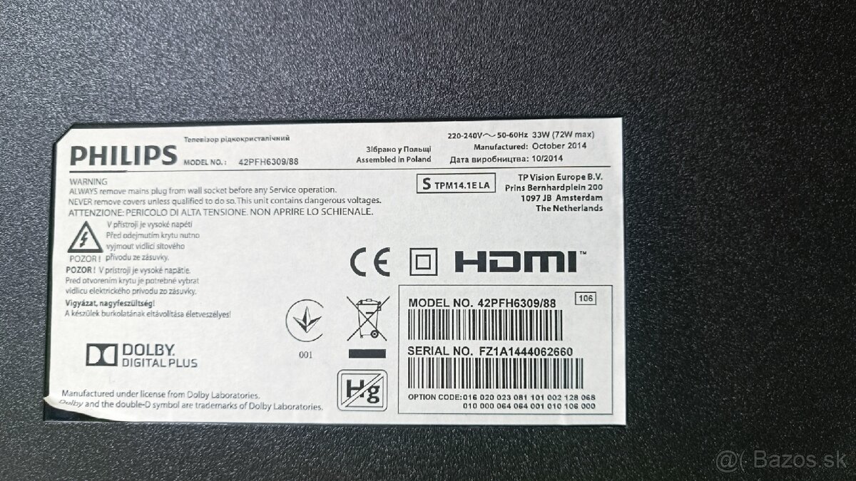 Philips 42" Smart TV - 2