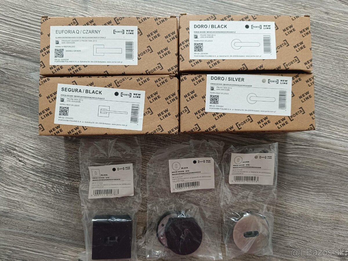 Kovové interiérové kľučky - 2