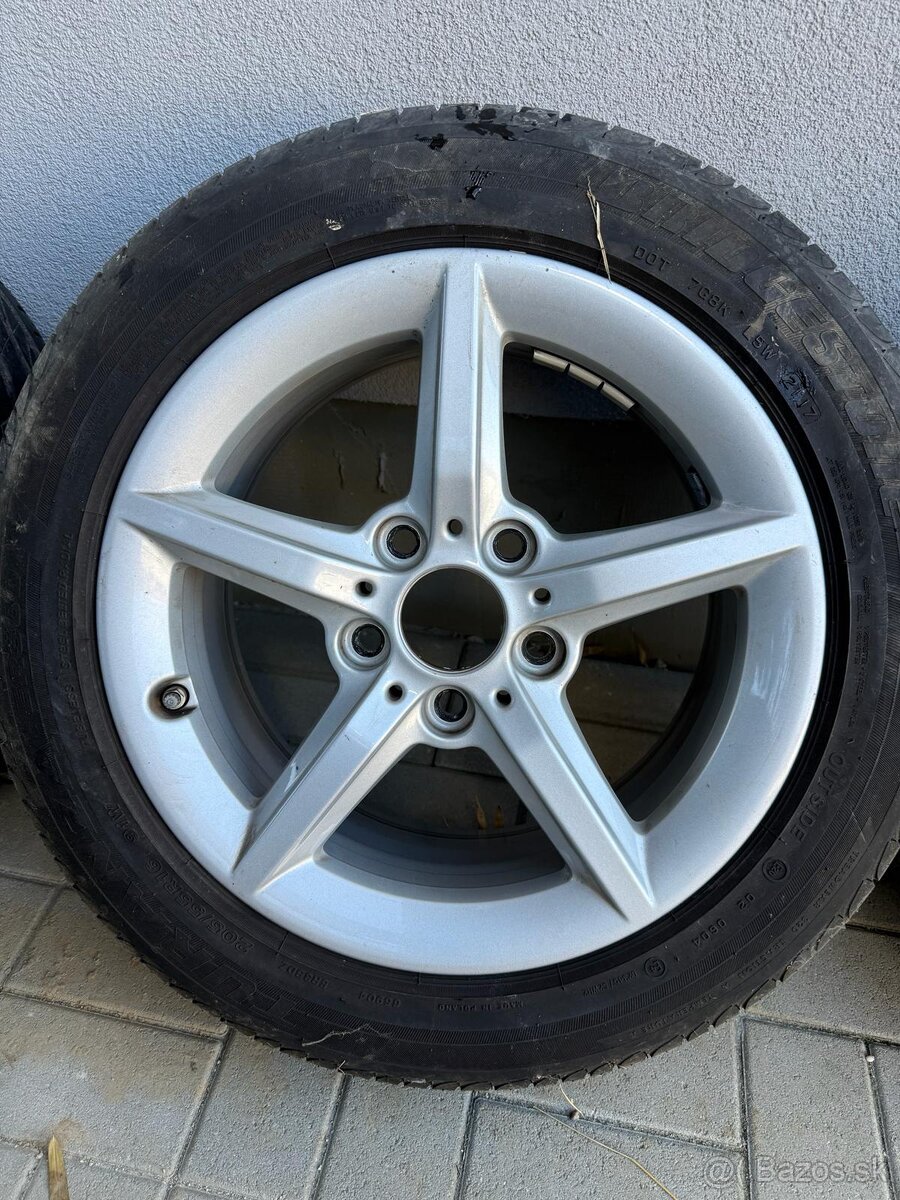 Orginál letné kolesá BMW 205/55 R16 - 2