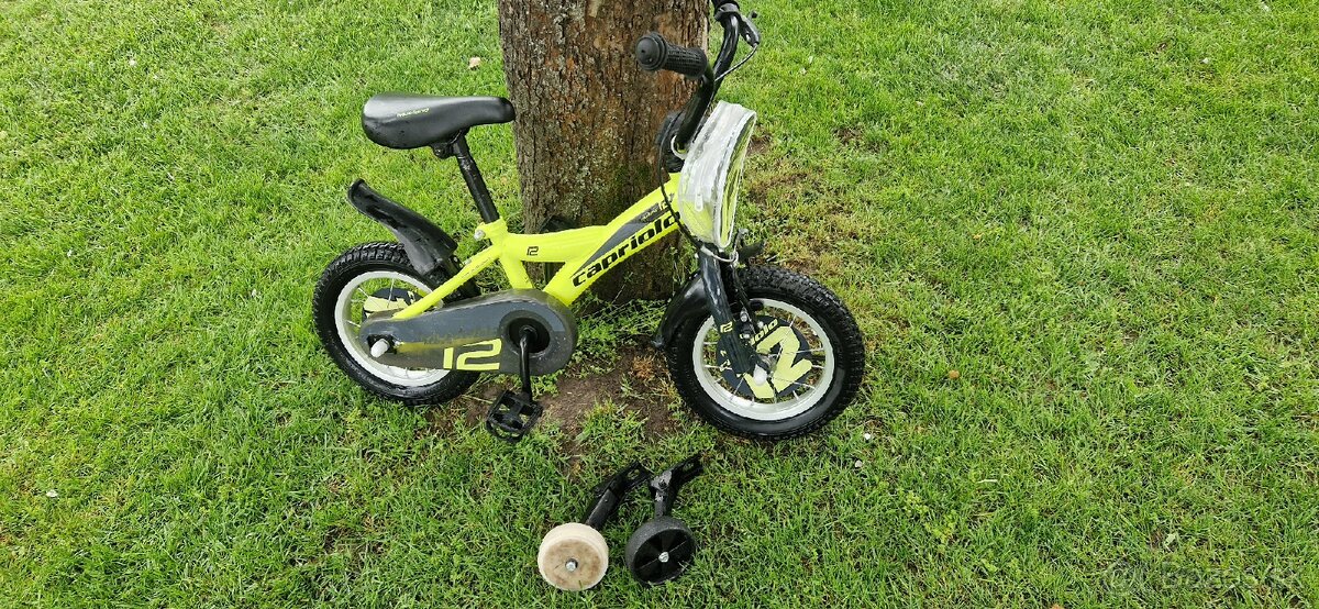 Detsky bicykel 12 Capriolo Mustang - 2