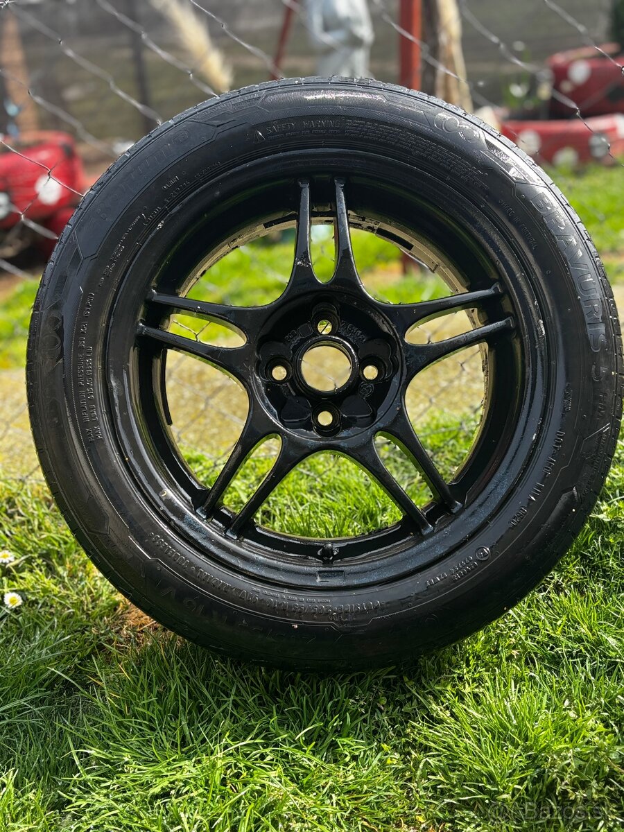 Elektróny R16 4x98 - čierne - 2