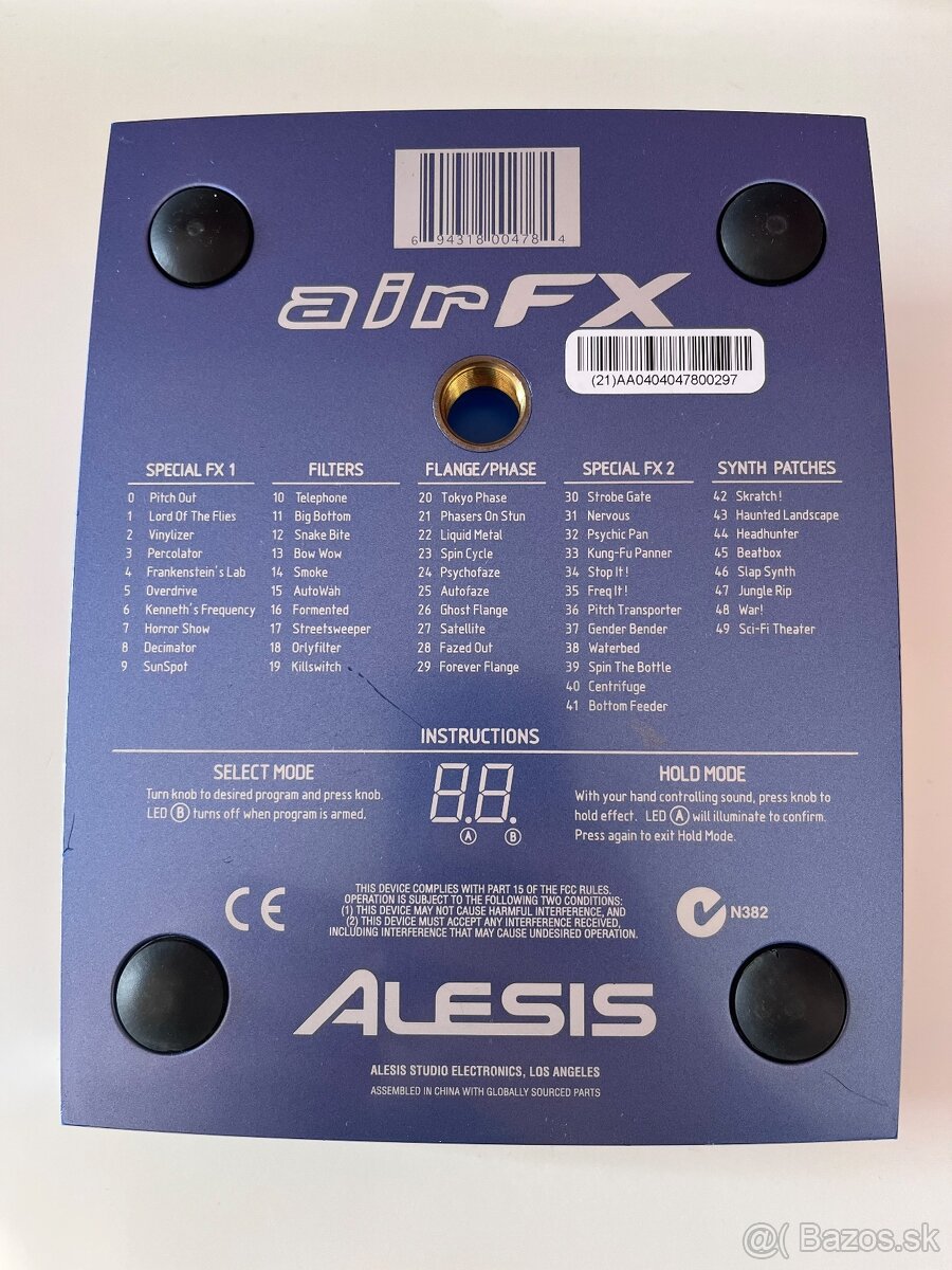 Predám efektor Alesis Air FX - 2