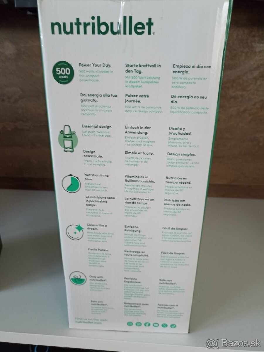 Nutribullet - čisto nový, zabalený - 2