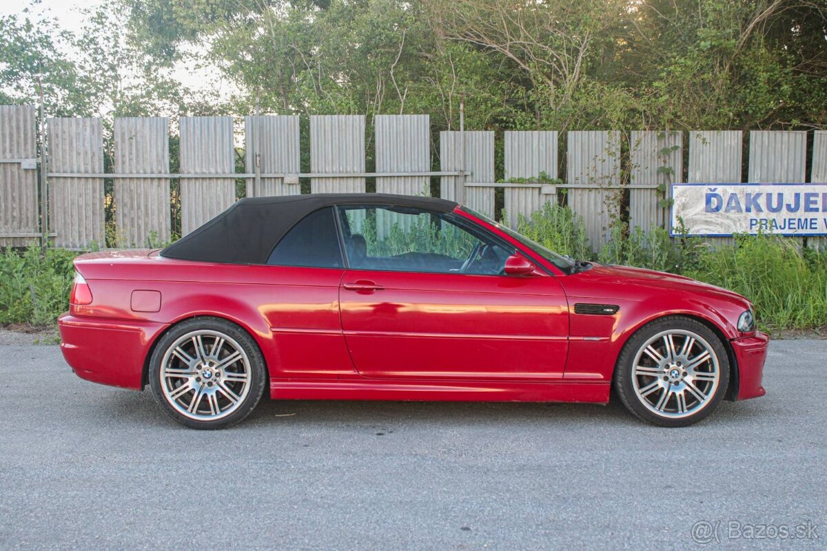 BMW M3 E46 Cabrio Manuál - 2