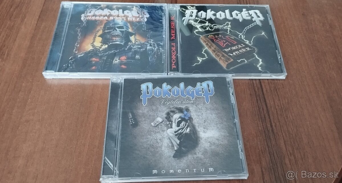 Maďarské CD Metal,Rock 1 - 2