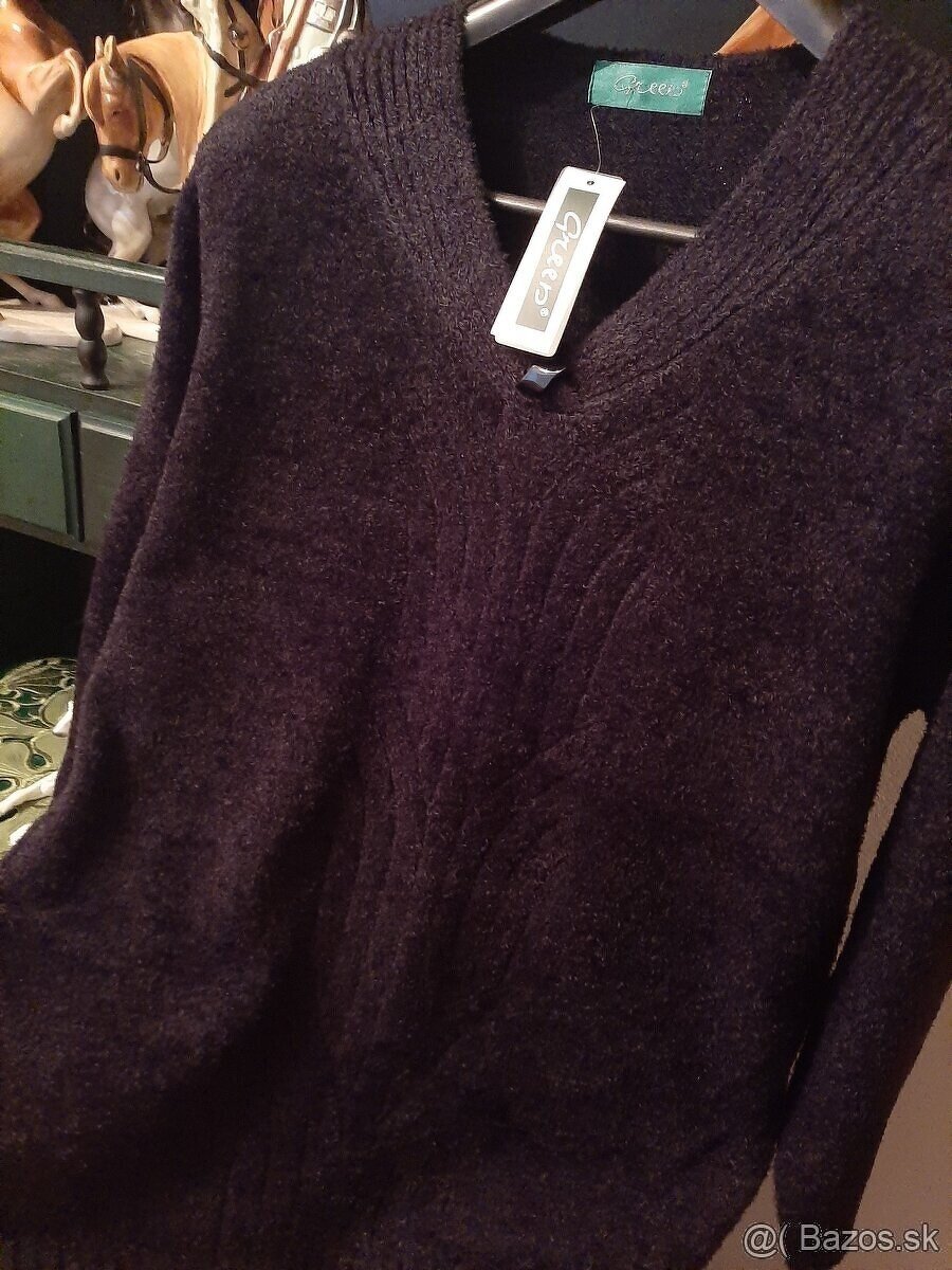 Dámske elegantné pulovre a svetre S - XXL - 2