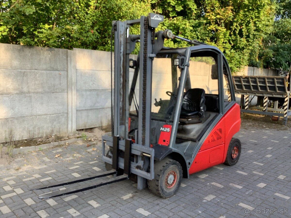 Linde H25D – VW 1.9 SDI, diesel 2.5t po servise - 2