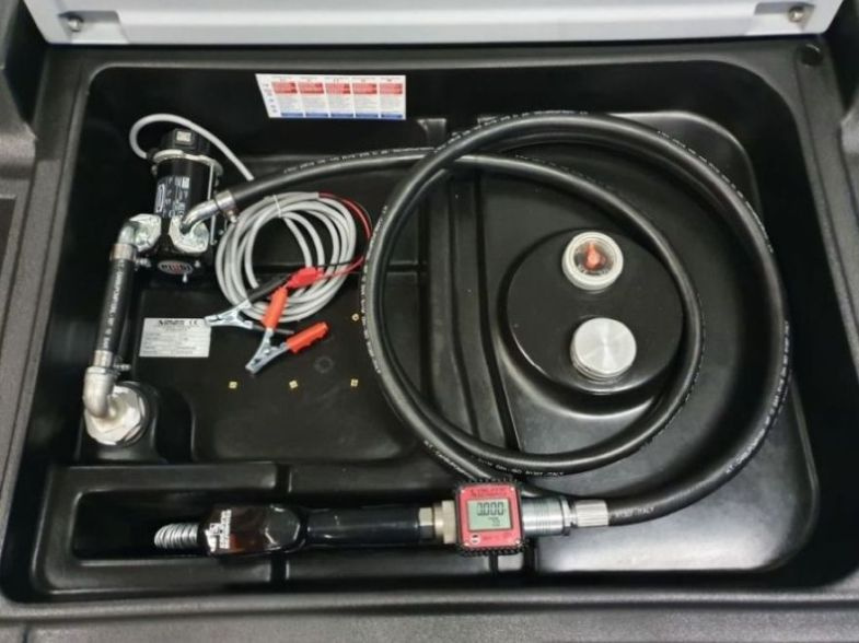 Mobilná nádrž na naftu 440 litrov, 40 l/min -12V+hladinomer - 2