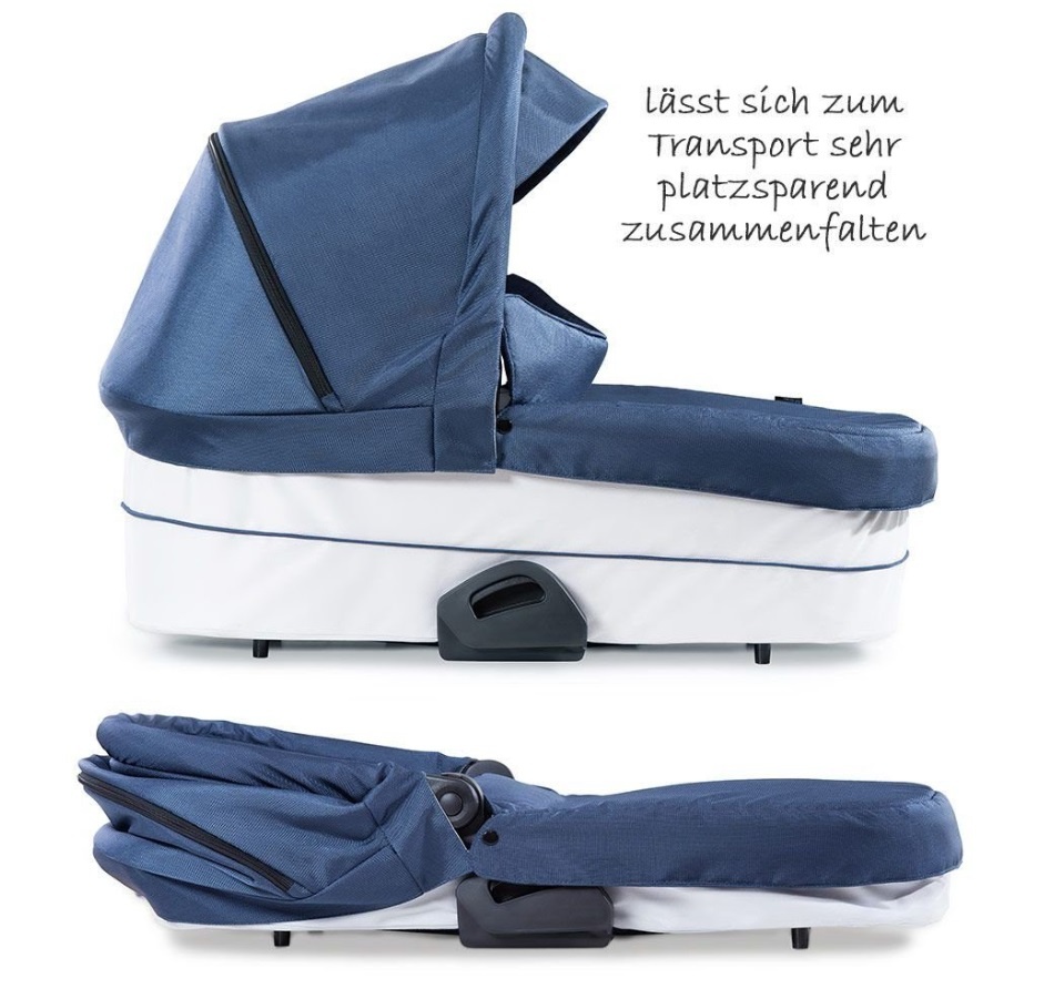 Hluboké lůžko SATURN PRAM, značka HAUCK, NOVÉ - 2