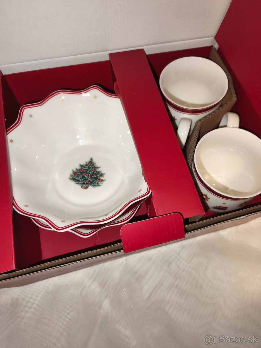 Vianočná raňajková sada zn. Villeroy & Boch - 2
