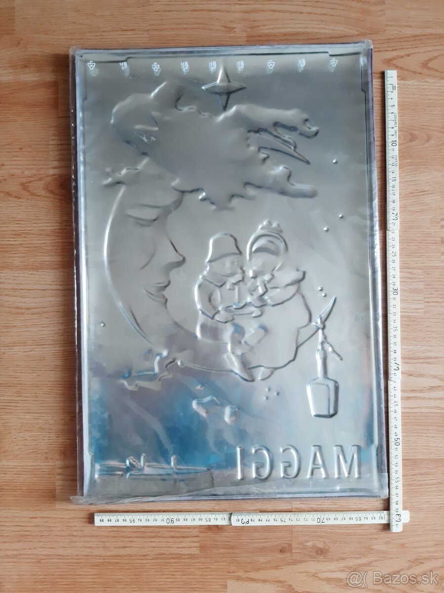 Plechové cedule MAGGI, BECHER, ORBIT. .. - 2