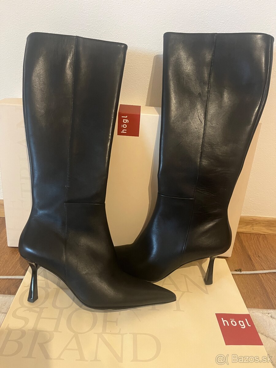 Kožené čižmy Hōgl - 2