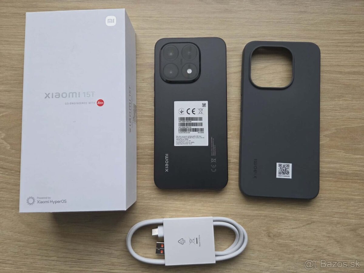 Xiaomi 15T 12GB/256 GB black, top, zaruka - 2