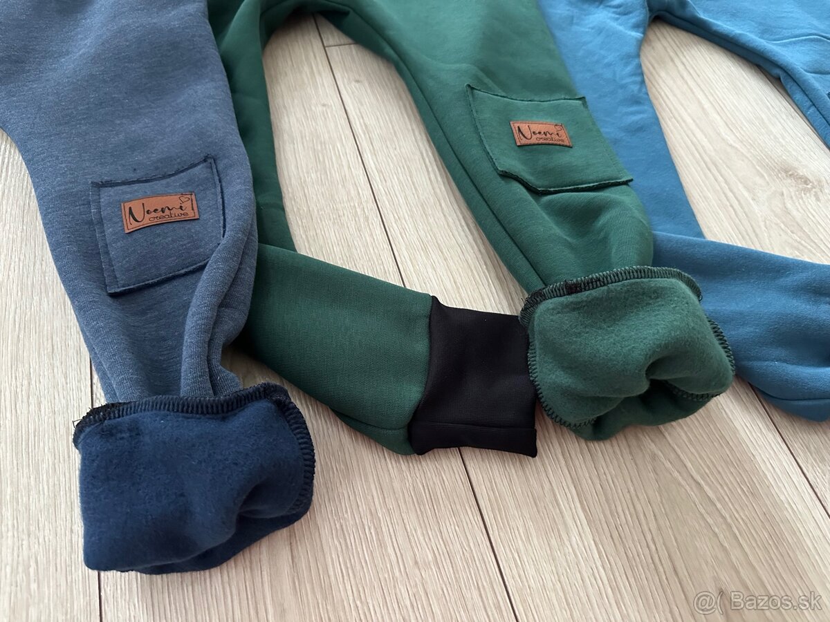 Zateplene teplaky 98/104 - 2