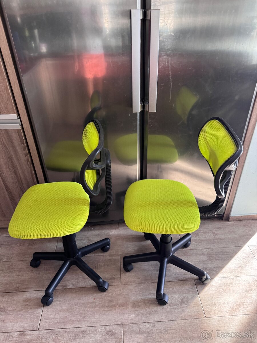 2x detská kancelárska stolička - 2