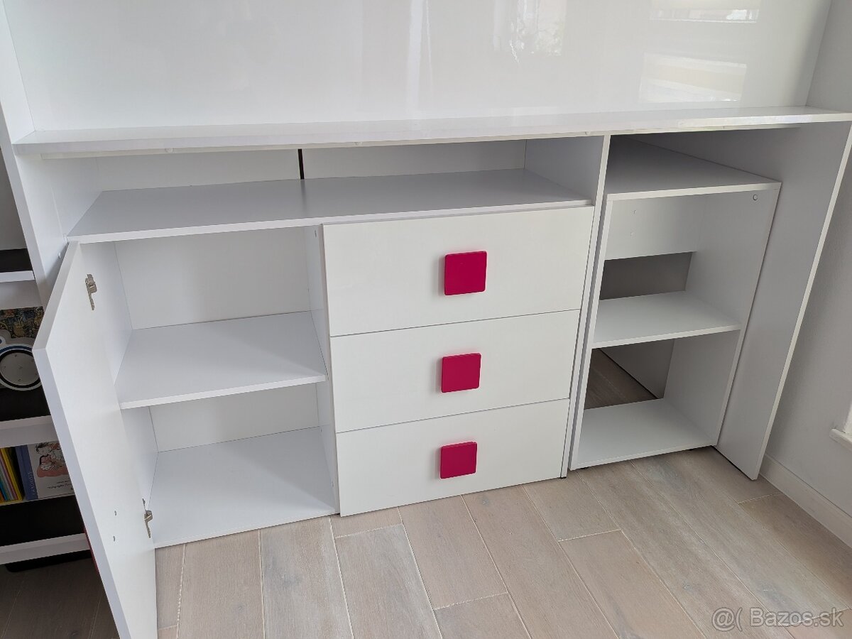 Poschodová posteľ s úložným priestorom - 2