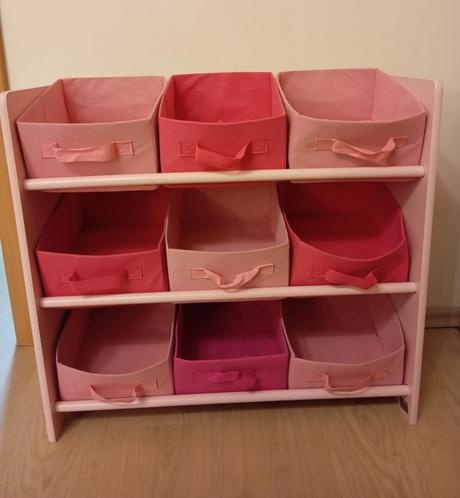 Dievčenský úložný regál - 2