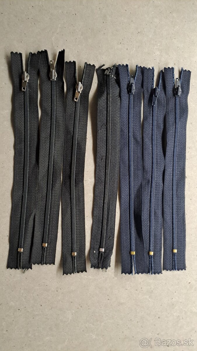 Nové zipsy , 18 cm - 2
