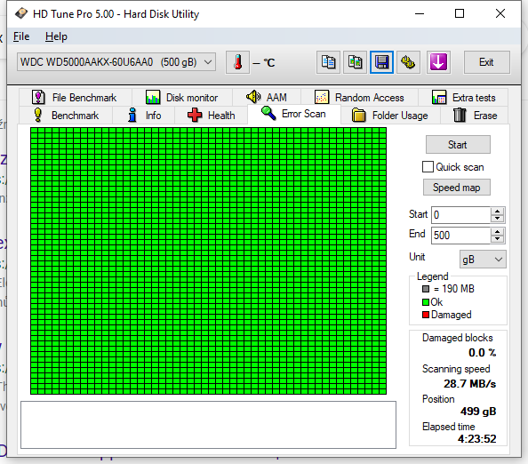 Predám 3,5" hdd 500 GB SATA - 2