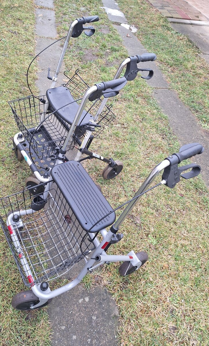 Chodítko- rolátor pre seniora - 2