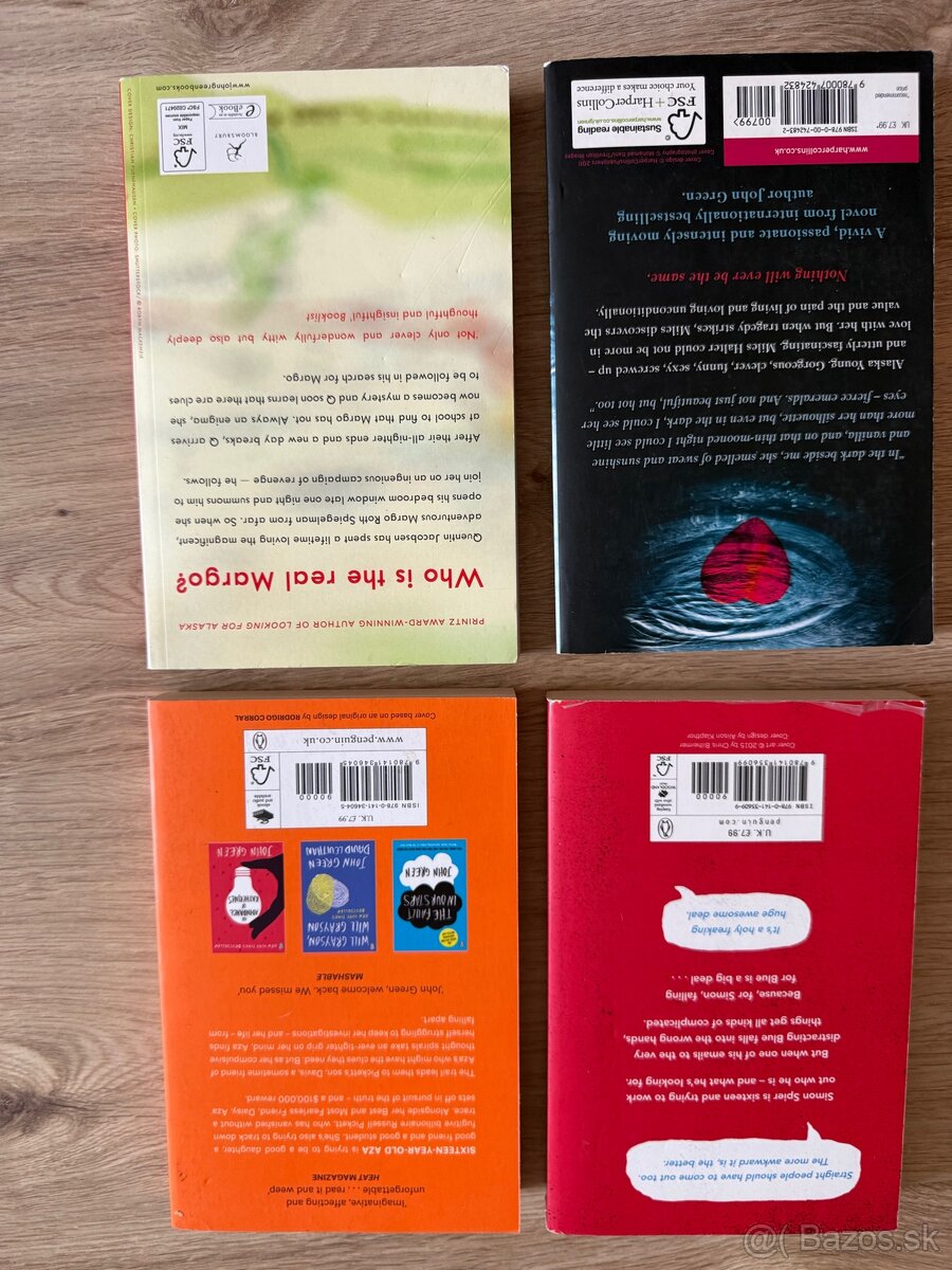 Knihy v anglickom jazyku - 2