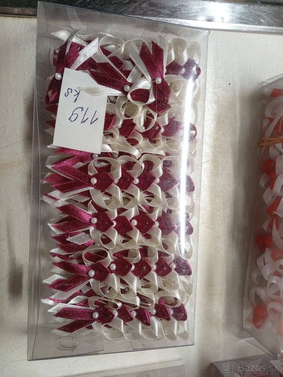 Nové Nepouzite svadobné pierka - 2