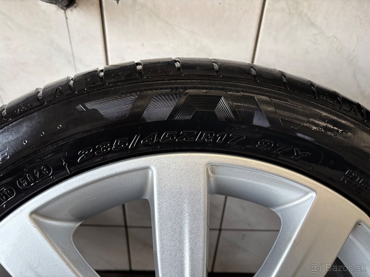 Elektróny na letných pneu R17 - 2