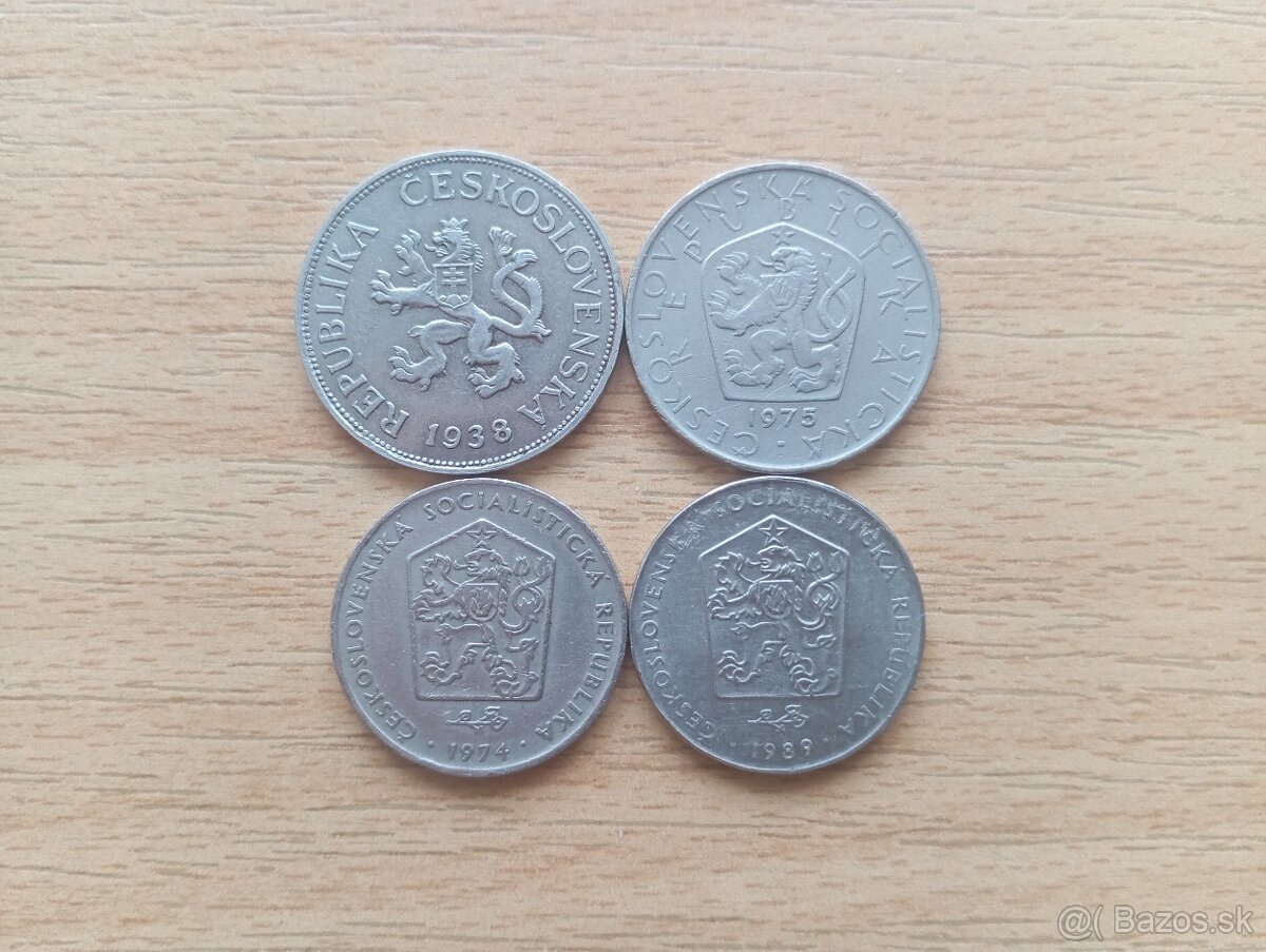Československé mince - 2