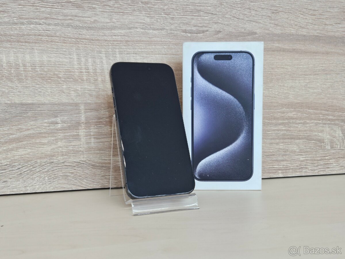 Apple iPhone 15 Pro 256GB Blue Titanium | ZÁRUKA 12M - 2