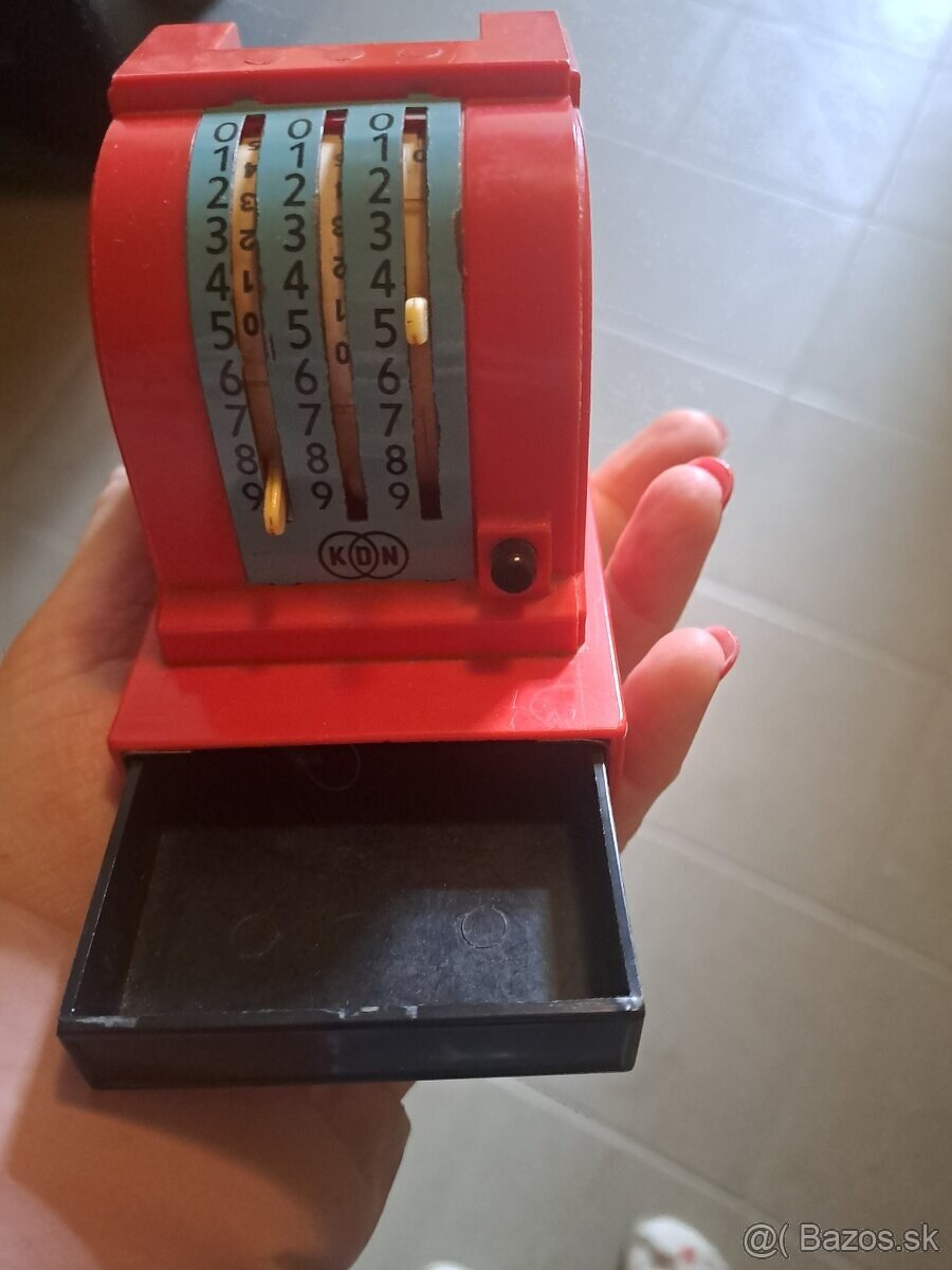 Hračka retro pokladňa - 2