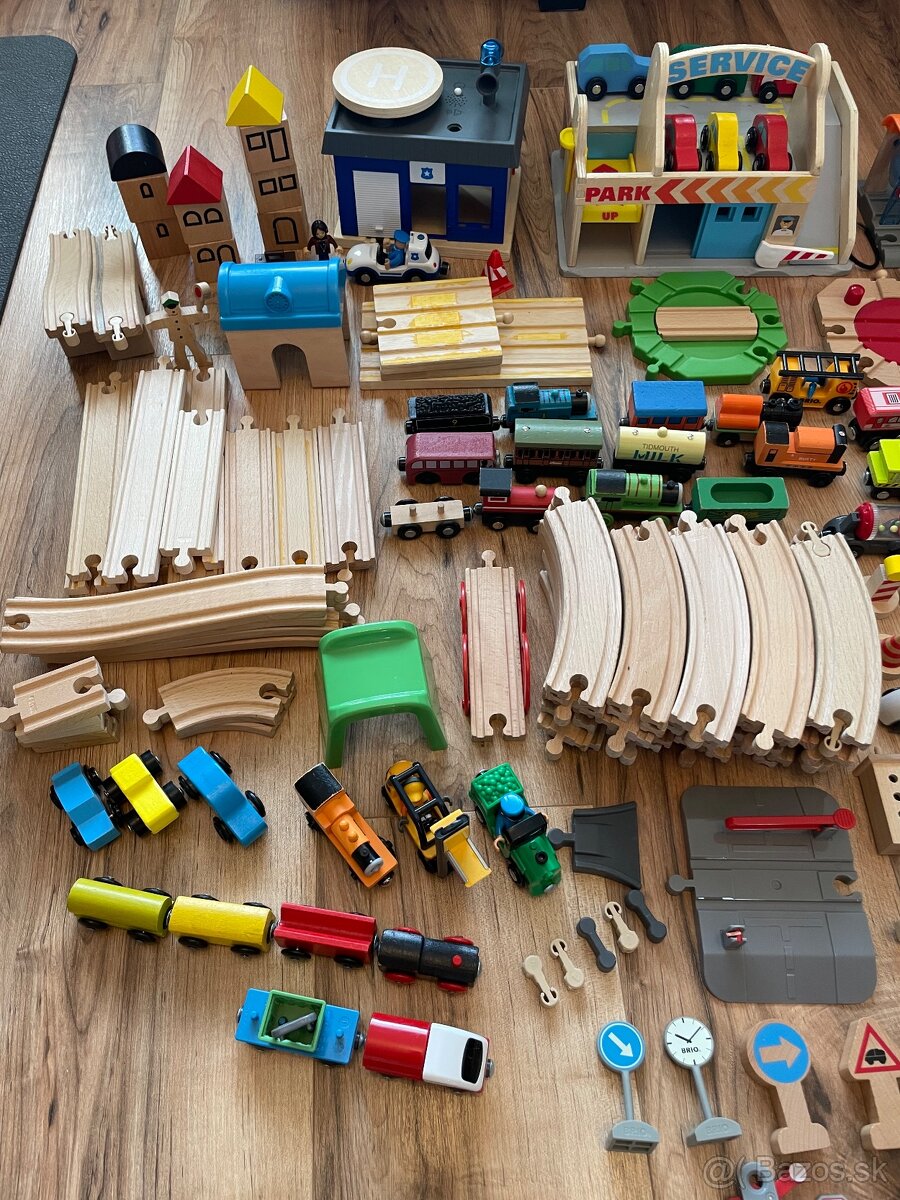Brio, woody a ikea vlaky - 2