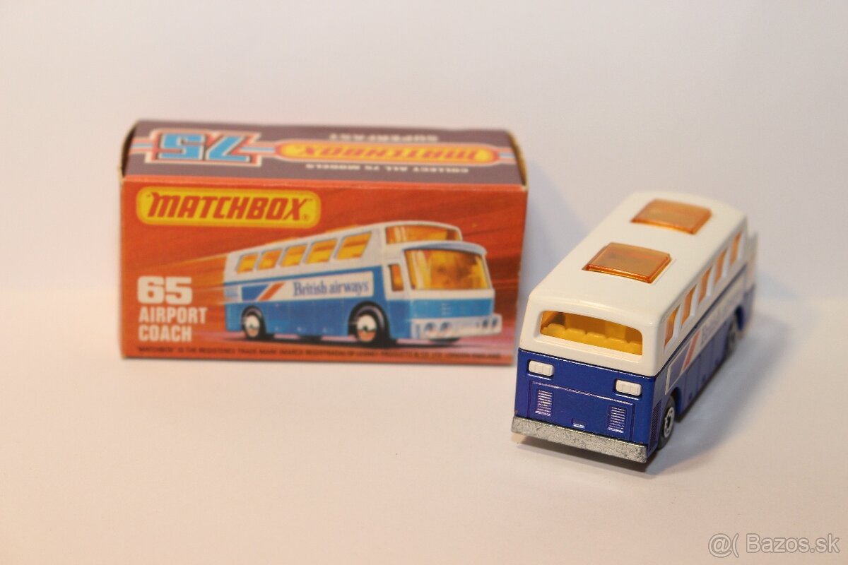 Matchbox SF Airport coach - 2
