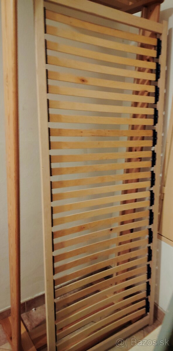 Drevená postel 80x200 - 2