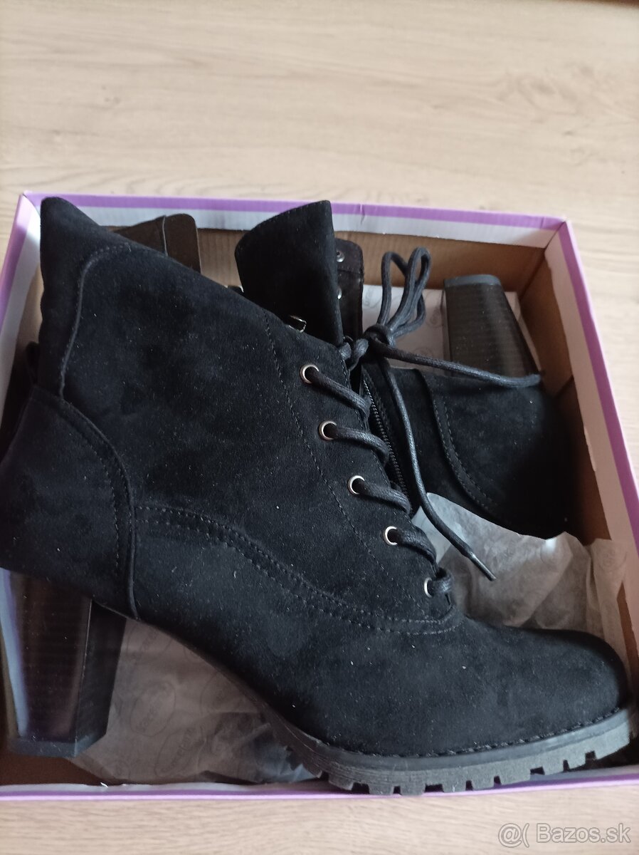 Dámska zimná obuv nadmerná veľkosť - 2