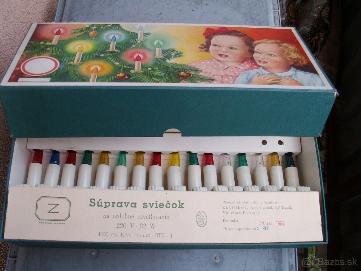 Vianočné osvetlenie Retro. - 2