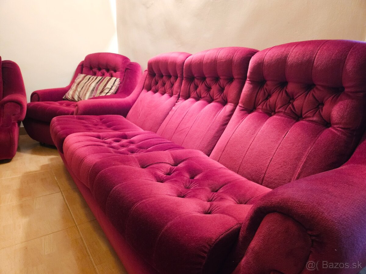 Gauč + 2 kreslá - 2