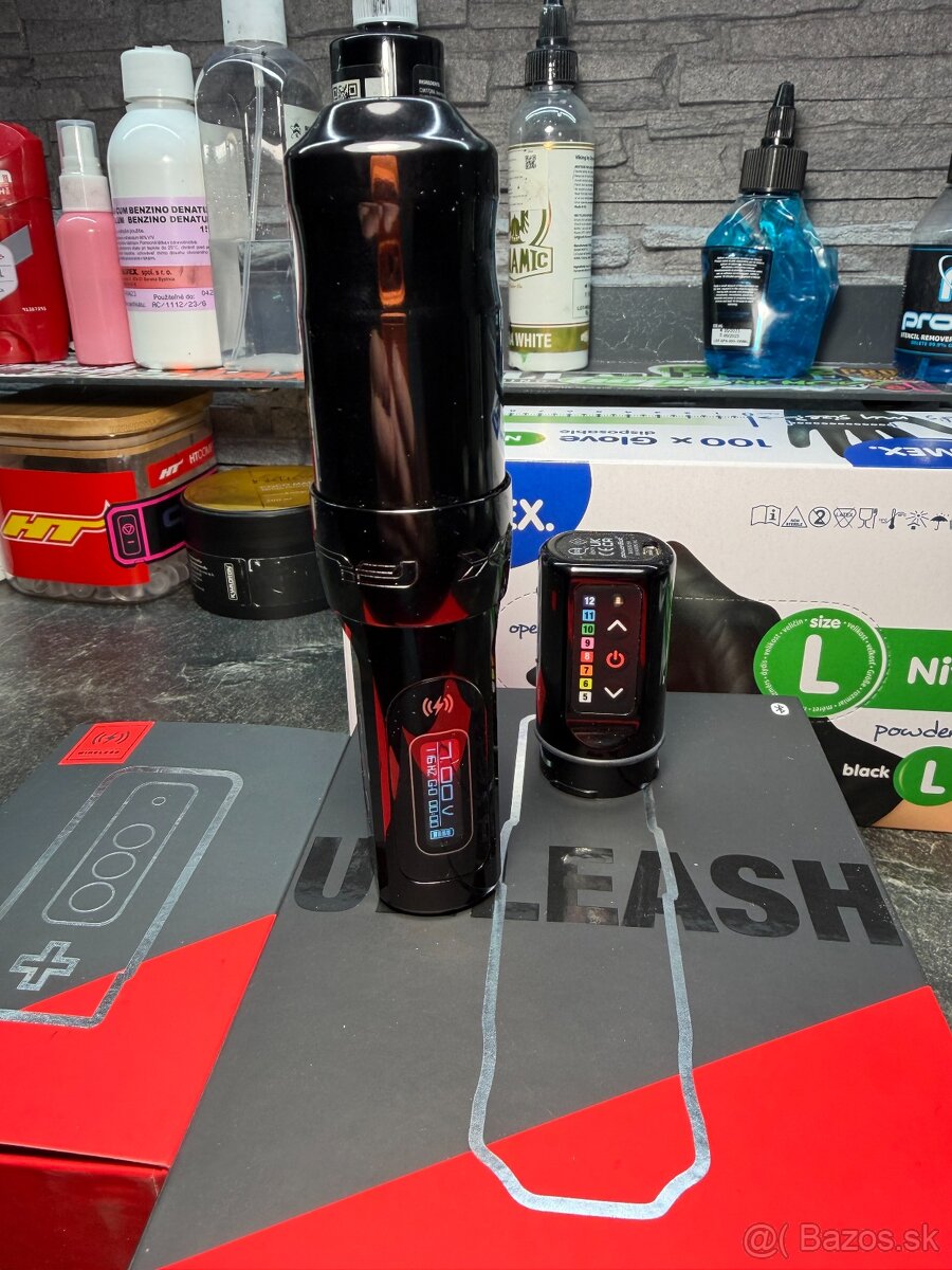 Tetovaci strojček FK Iron Flux+bat.PoweBolt II. - 2