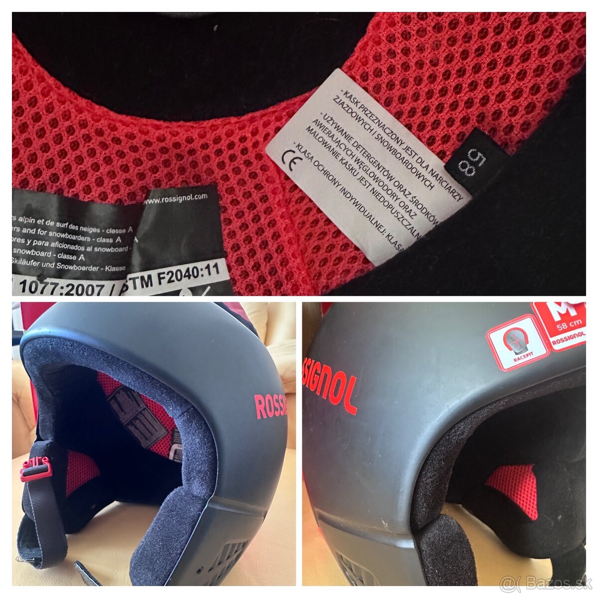 Prilba Rossignol 58 - 2