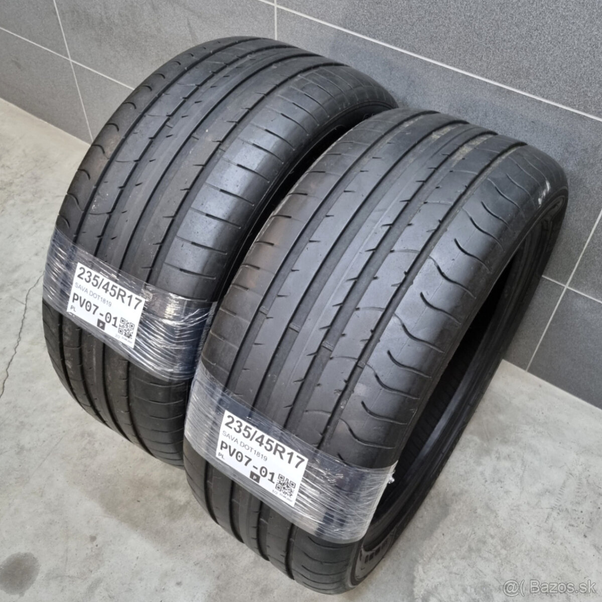 Letné pneumatiky 235/45 R17 SAVA - 2
