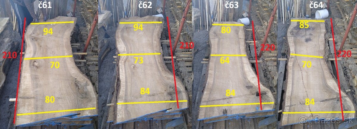 Predam orechové fošne a koláče - 2