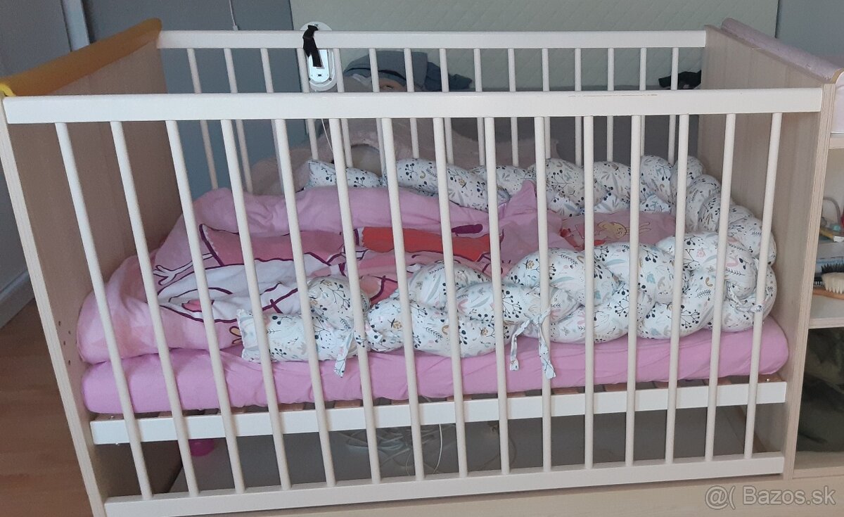 Mantinel-vrkoč do detskej postieľky - 2