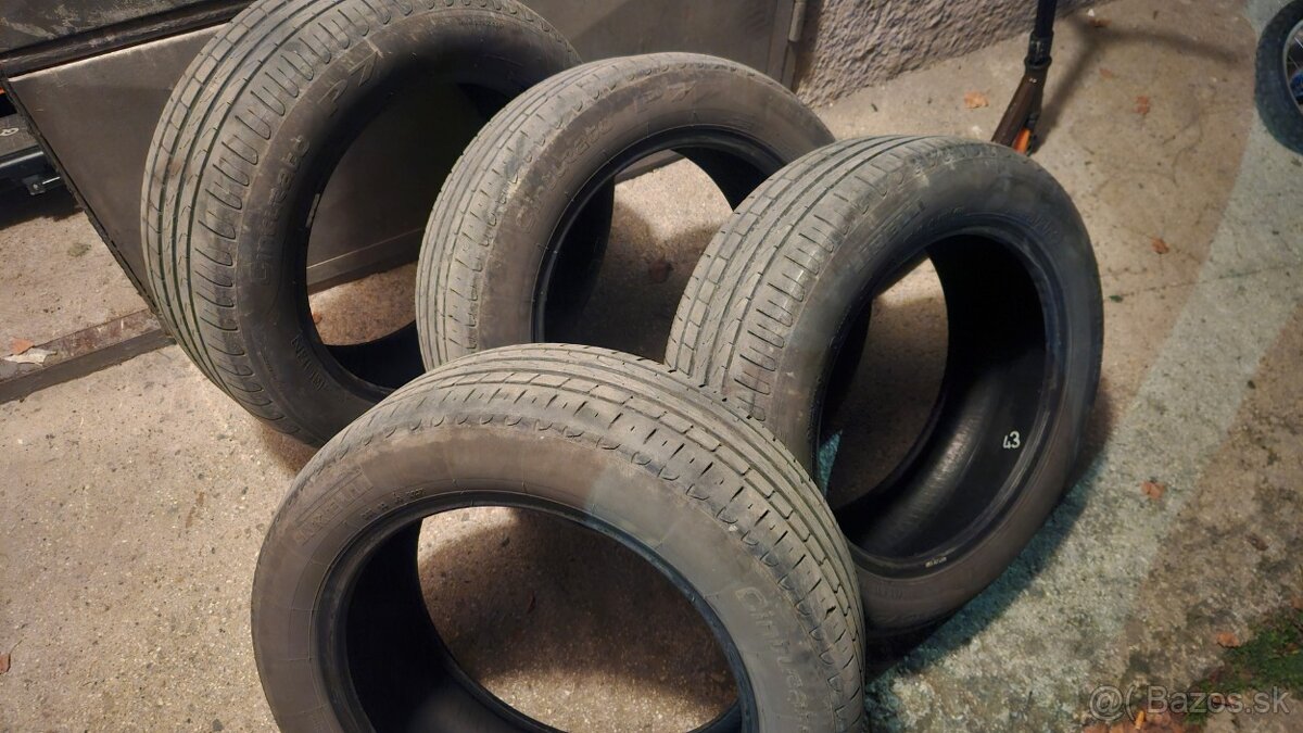 Letné pneumatiky 215/55 R17, rok 2021 - 2