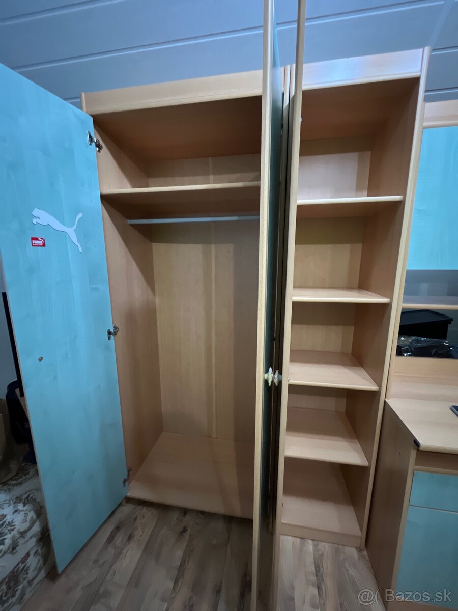 Detský nábytok + posteľ - 2