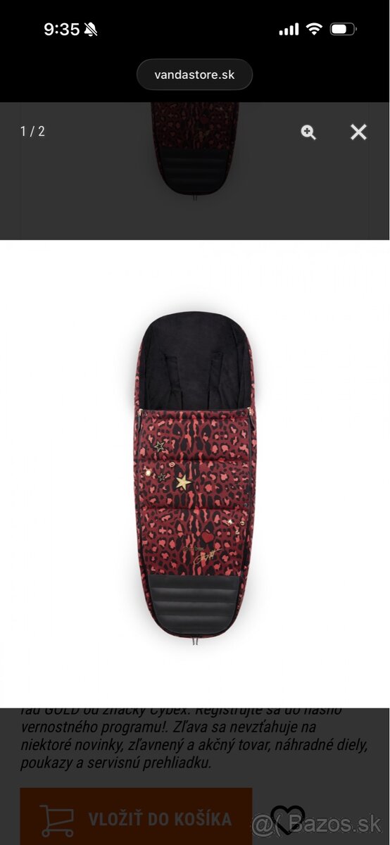 Cybex fusak rockstar - 2