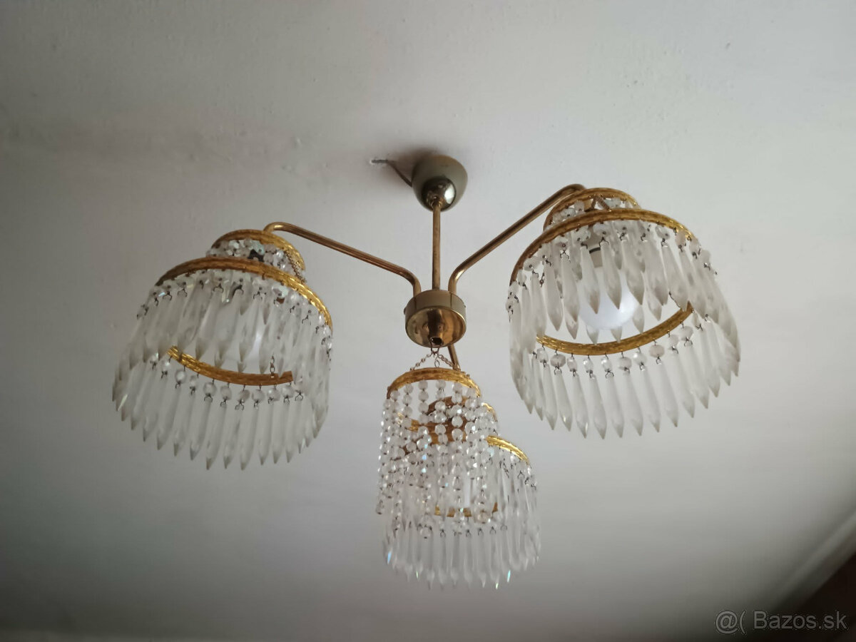 RETRO krištálový luster - 2