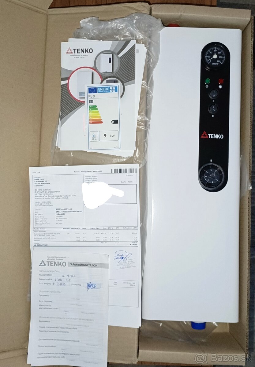 Predám elektrický kotol na 380V - 2