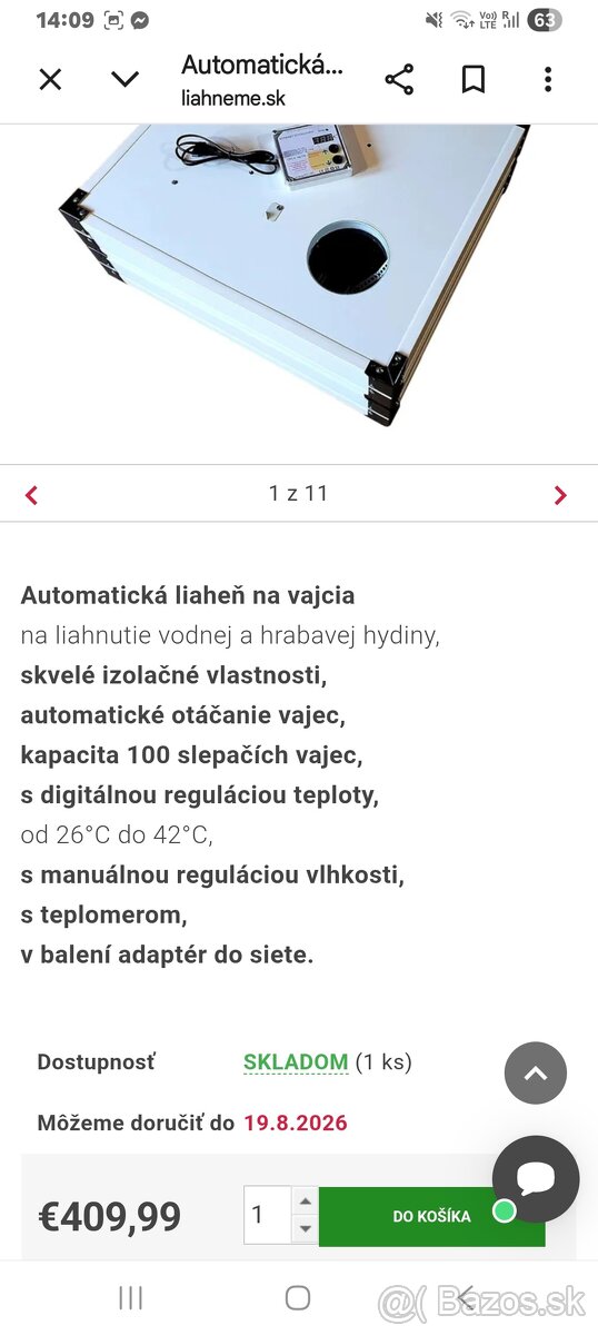 Plne automatická liaheň - 2