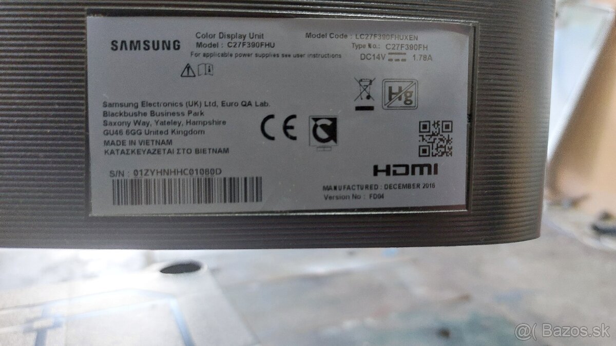 monitor samsung zakriveny 27 inch Full hd - 2