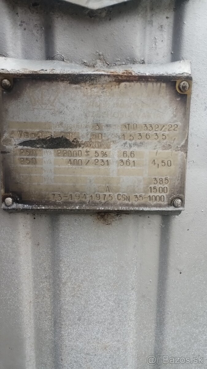 trafo 250kVa - 2