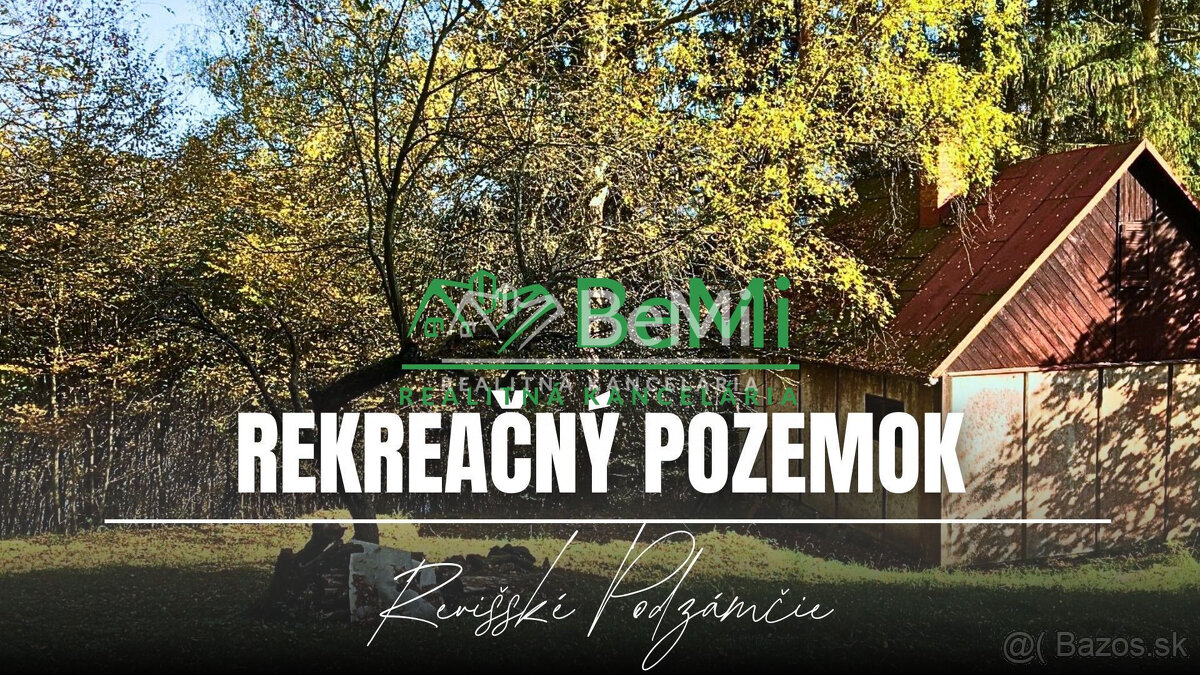 Pozemok nad rybníkom, 2965m2, Žarnovica - 2